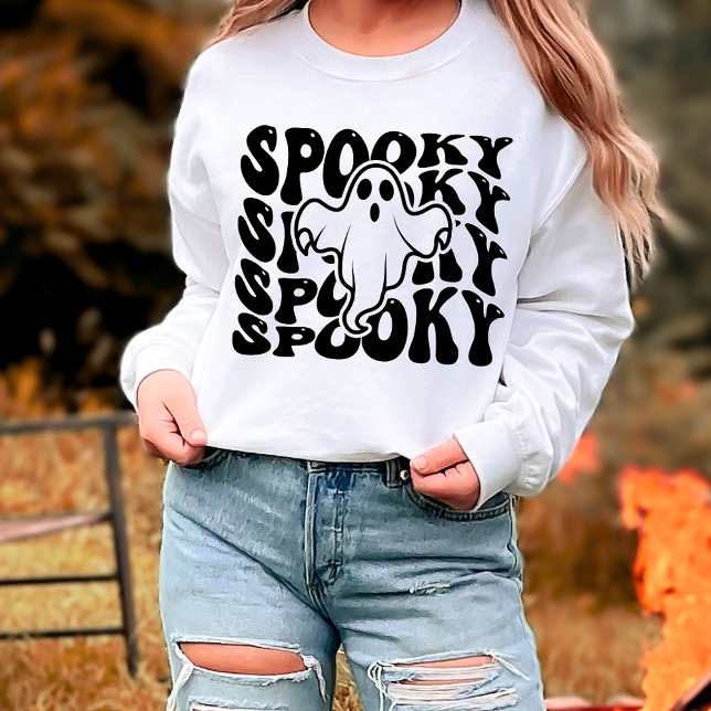 Moletom Fantasma Fofo de Halloween Assustador (Criador carregado)