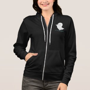 Moletom Fantasma Ghost LFHNE Mulher: Enxaguar Hoodie