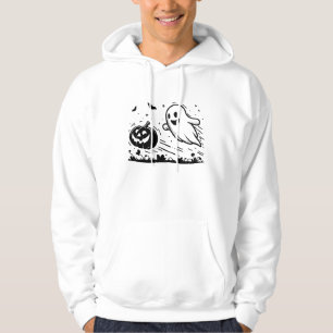 Moletom Fantasma Hallowen e abóbora