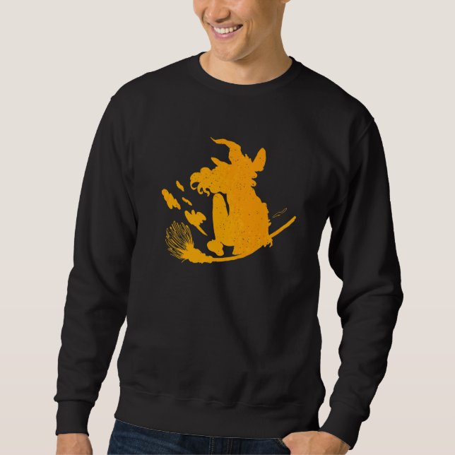 Moletom Fantasmagórico Traje de Halloween Bruxa Má (Frente)