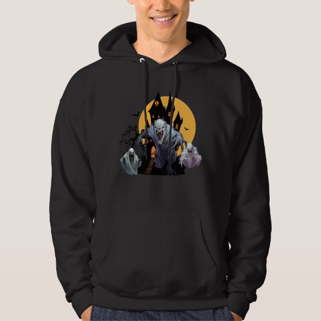 Moletom Fantasmas do Grim Grinning (Frente)