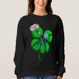 Moletom Fantástico Saint Patrick S Day Dentist Shamrock Ho