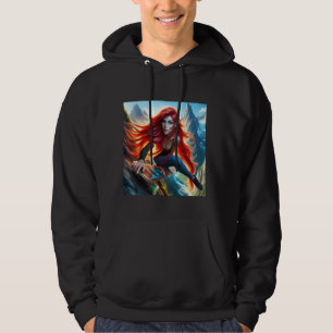 Moletom Fantasy Cuja Menina De Skateboard Hair
