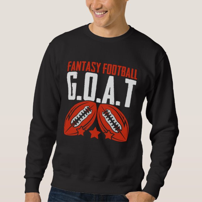 Moletom Fantasy Football Goat  Football Player Fantasy Foo (Frente)