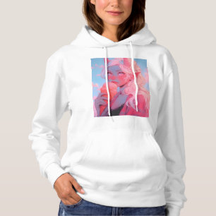 Moletom Fantasy Soft Pink Sorvete Anime Girl