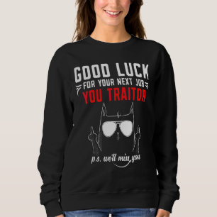 Moletom Farewell Afastando Colegas De Trabalho