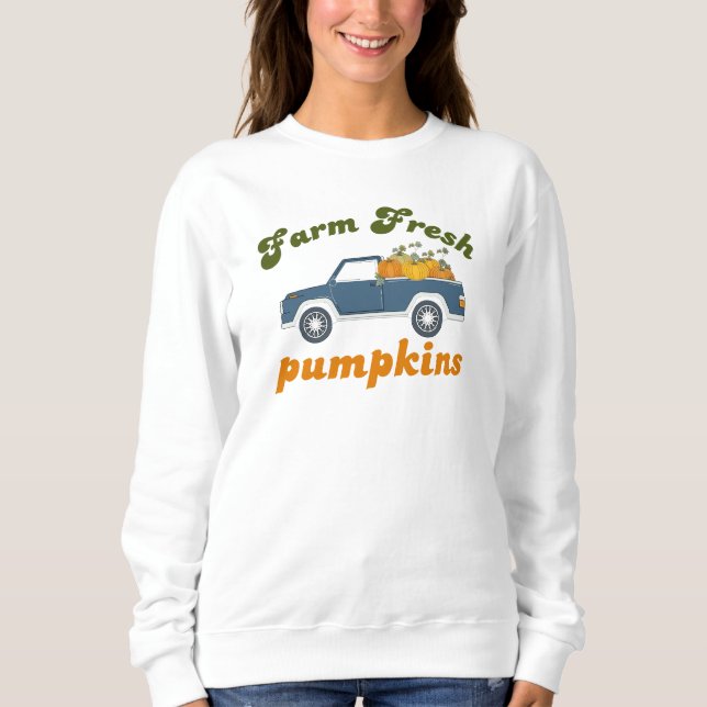 Moletom Farm Fresh Pumpkins (Frente)