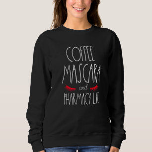 Moletom Farmacêutica Tech Humor Coffee Mascara Pharmacy Li