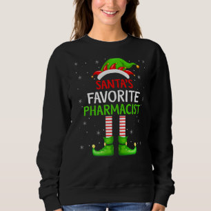 Moletom Farmacêutico Lover Xmas Pajama Elf Papais noeis Fa