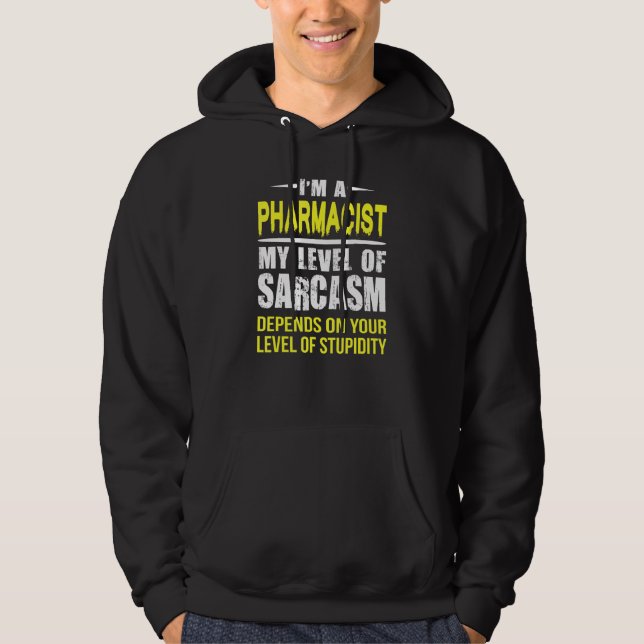 Moletom Farmacêutico Sarcástico (Frente)