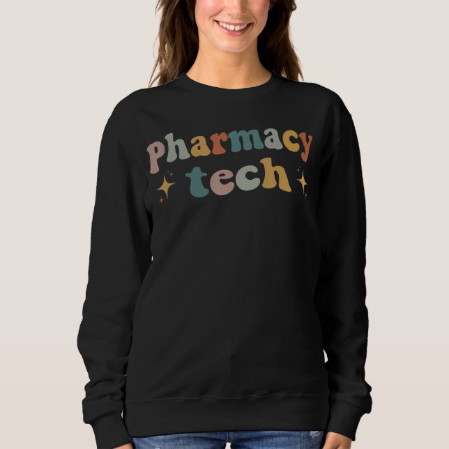 Moletom Farmácia Técnica Certified Pharm Tech Farmacêutica (Frente)