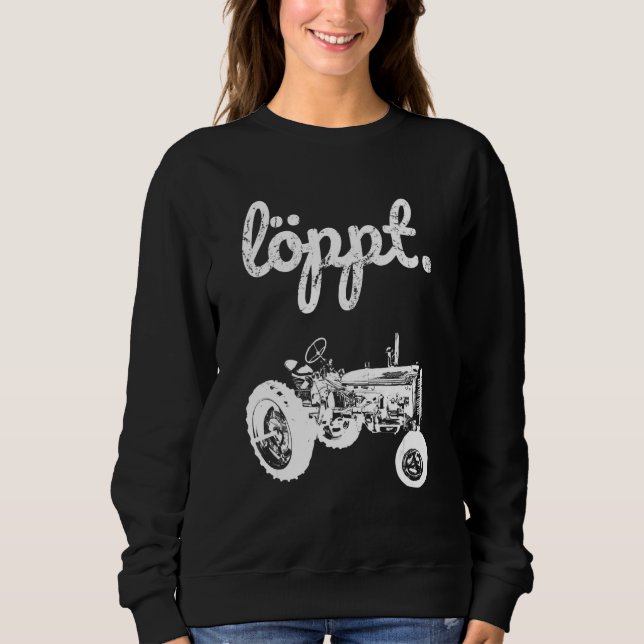 Moletom Farmer De Trator Antigo Loppt Oldtimer (Frente)