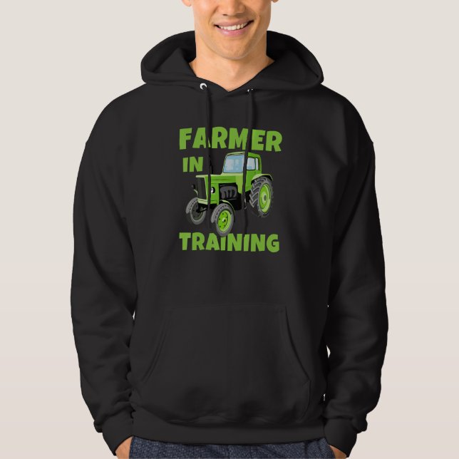 Moletom Farmer In Training Tractors Driver  Strongman Vehi (Frente)