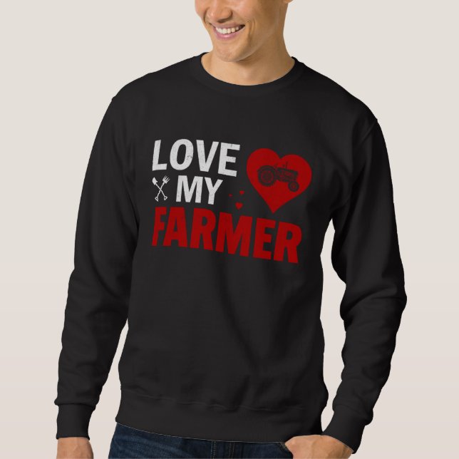Moletom Farmers Wife Country Life Ladies Husband Farm (Frente)