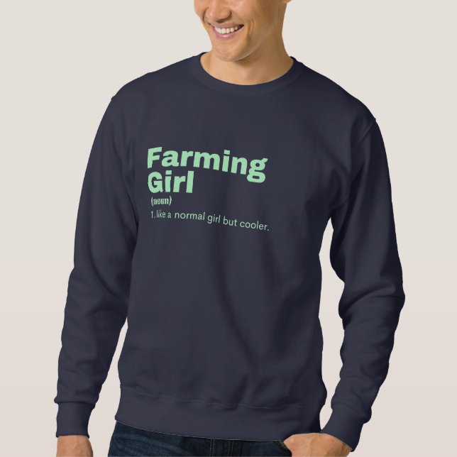 Moletom Farming Girl - Farming (Frente)
