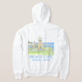 Moletom Farol Amarelo Hoodie Zippered
