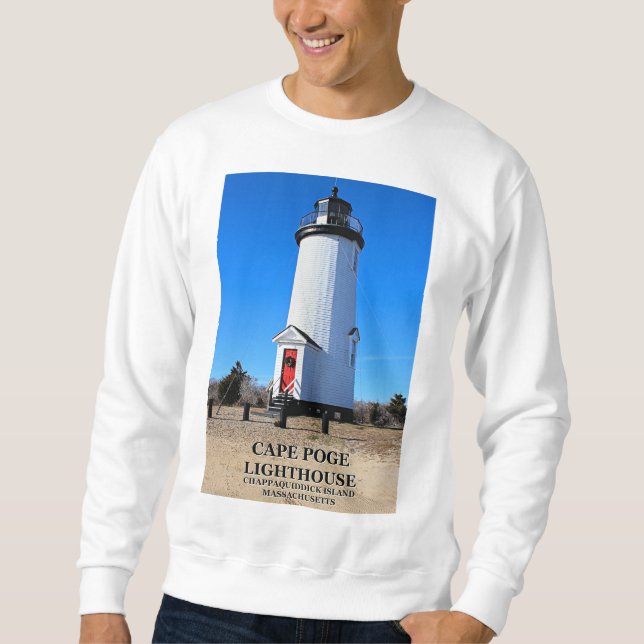 Moletom Farol Cape Poge, Massachusetts Sweatshirt (Frente)