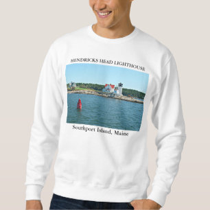 Moletom Farol de Cabeça de Hendricks, Ilha de Southport Ma