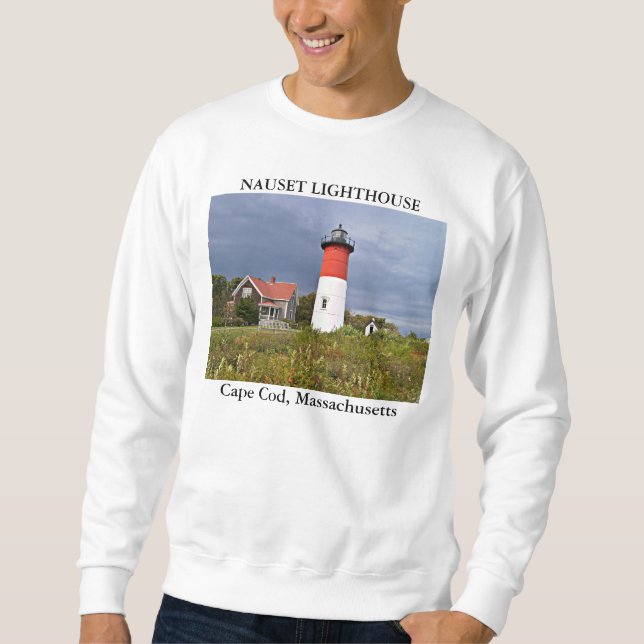 Moletom Farol de Nauset, Massachusetts de Cabo Cod (Frente)
