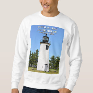 Moletom Farol de Plum Island, Massachusetts Sweatshirt