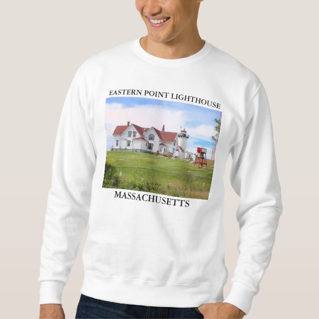 Moletom Farol East Point, Massachusetts Sweatshirt (Frente)