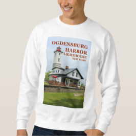 Moletom Farol Ogdensburg Harbor, New York Sweatshirt