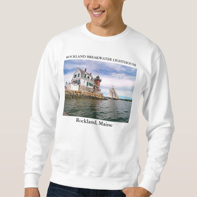 Moletom Farol Rockland Breakwater, Maine Sweatshirt (Frente)