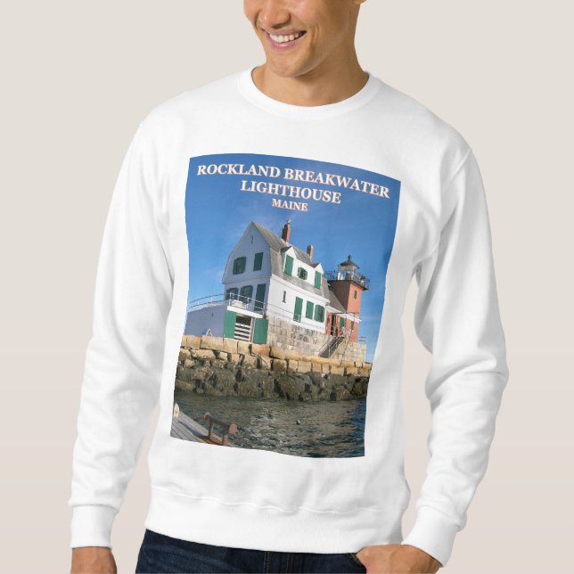 Moletom Farol Rockland Breakwater, Maine Sweatshirt (Frente)