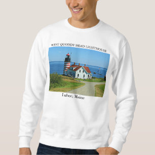 Moletom Farol West Quoddy Head, Lubec Maine