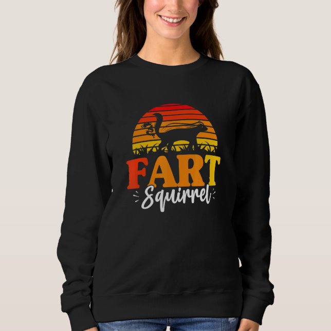 Moletom Fart Squirrel Costume para um Proprietário de Pet  (Frente)