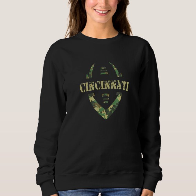 Moletom Fãs de Futebol do Serviço Militar Cincinnati Salut (Frente)