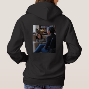 Moletom Fascinação Com Patos mulheres capuz preto camisola