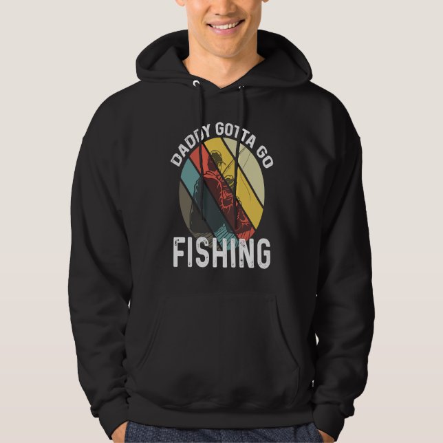 Moletom Father's Day  Fishing Dad 1 (Frente)