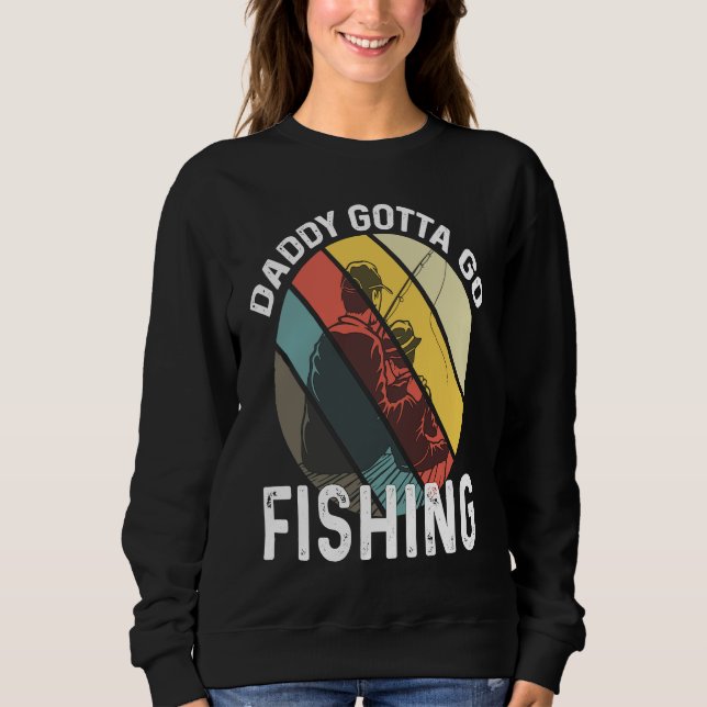 Moletom Father's Day  Fishing Dad 1 (Frente)