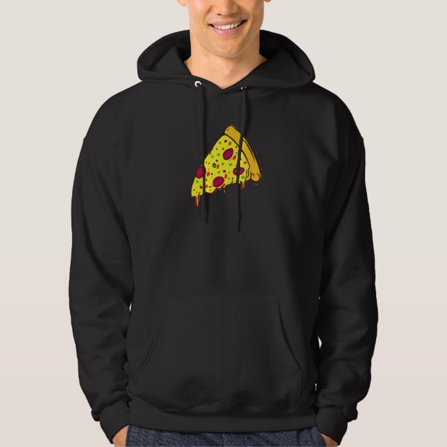 Moletom Fatia de Pizza Incrível para Comida Rápida (Frente)