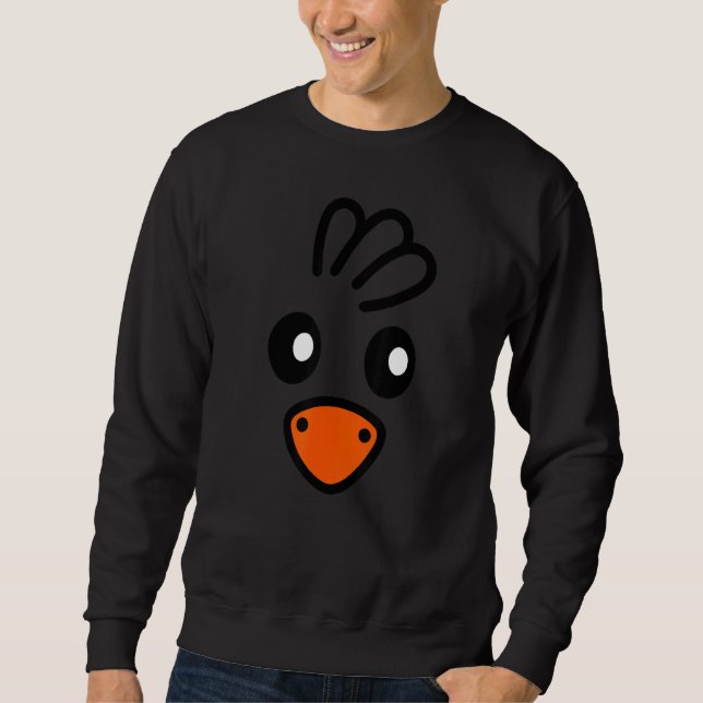 Moletom Fato de Frango Bebê Pintinho (Frente)