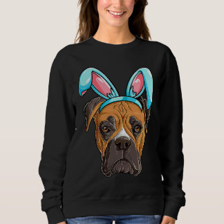 Moletom Fato de Orelhas de Coelho de Páscoa para Boxer Hom