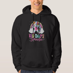 Moletom Fato de Unicórnio Meninas Dabbing 100 Dias de Esco