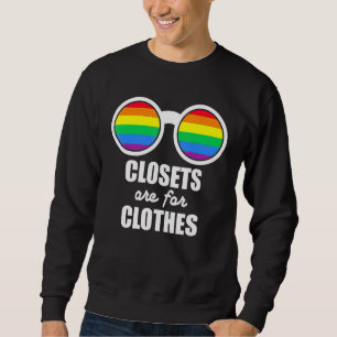 Moletom Fatos de Orgulho LGBT são para Roupas Suporte ao A
