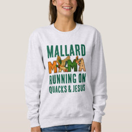 Moletom Faux Rhinestone MALLARD MAMA
