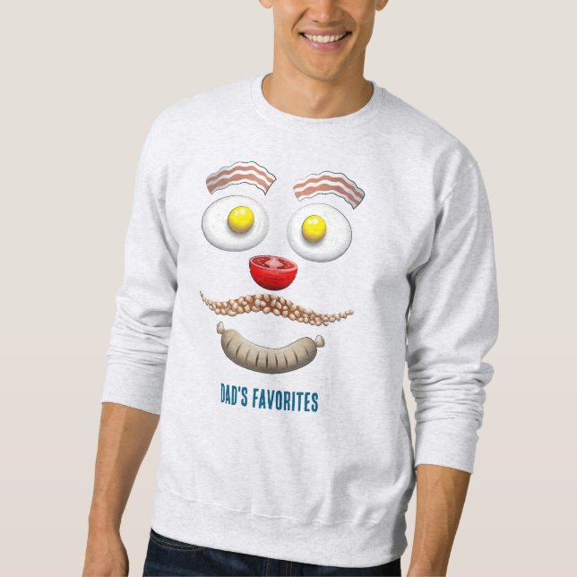 Moletom Favoritos do Papai para o Dia dos Pais (Frente)