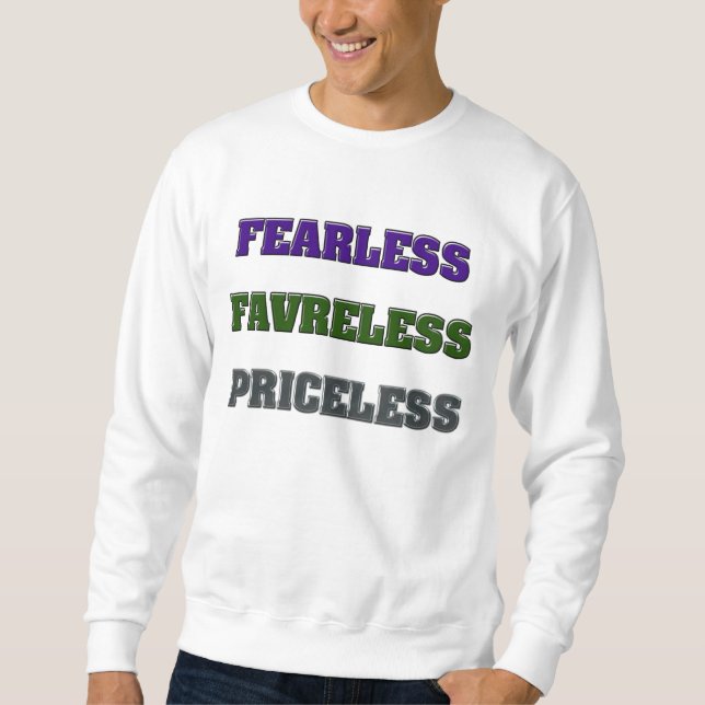 MOLETOM FAVRELESS SEM MEDO IMPAGÁVEL (Frente)