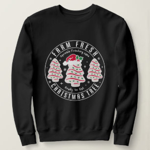 Moletom Fazenda de Natal fresco Farmhouse Rustic Holiday