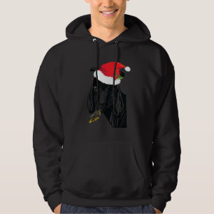 Moletom Fazenda de Santa Hat, Adorável, de Cabra de Natal