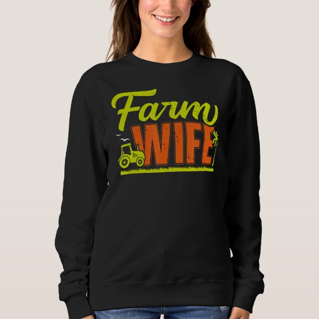 Moletom Fazenda Esposa Agricultor (Frente)