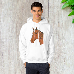 Moletom Fazenda Marrom de Cabeça de Cavalo