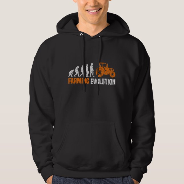 Moletom Fazendeiros Hoodie Trator Hoodie (Frente)