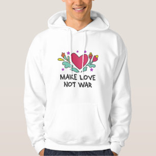 Moletom Fazer amor não guerra