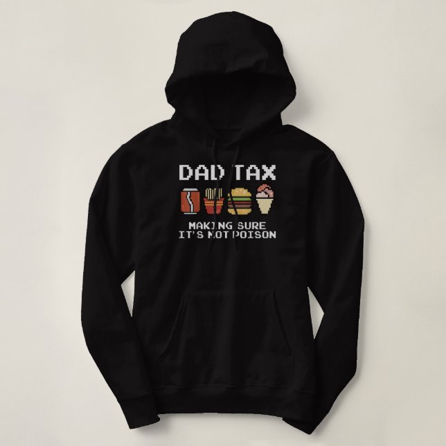 Moletom Fazer pai Piada De Imposto Sobre Pais Certeza Que  (Frente do Design)