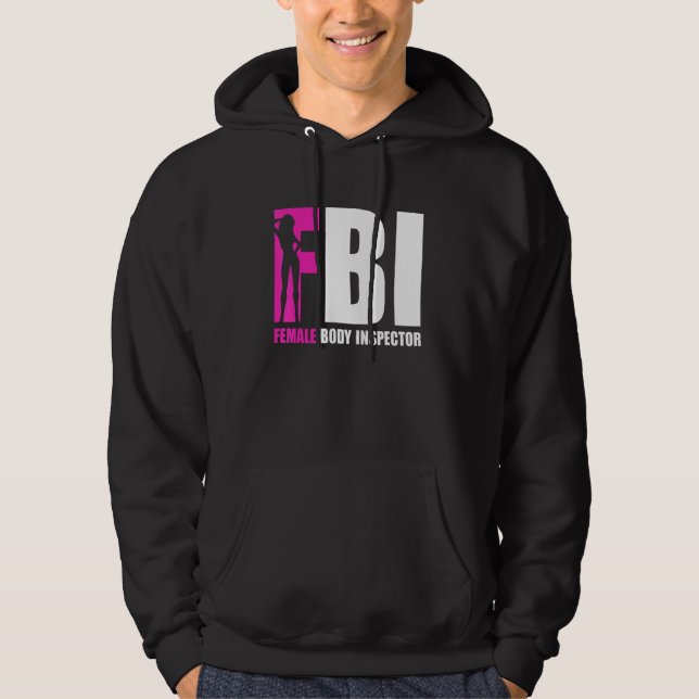 Moletom FBI Female Body Inspector Acronym   Collector (Frente)